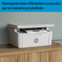 HP LaserJet M140w Wireless Multifunction Bianco e nero Stampante, Fotocopiatrice, scanner
