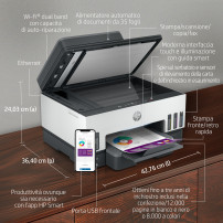 HP Smart Tank 7605 Wireless All-in-One Colore Stampante, Stampa fronte/retro; fotocopiatrice, scanner