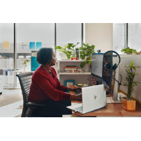 HP Poly Cuffie stereo Poly Blackwire 3325 con connettore USB-C, certificate per Microsoft Teams + spina da 3,5 mm + adattatore U