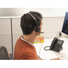 HP Poly Cuffie Poly Blackwire 5220 stereo USB-C + spinotto da 3,5 mm + adattatore USB-C/A (sfuse)