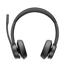 HP Poly Cuffie Poly Voyager 4320-M certificate per Microsoft Teams + dongle BT700 + supporto per ricarica