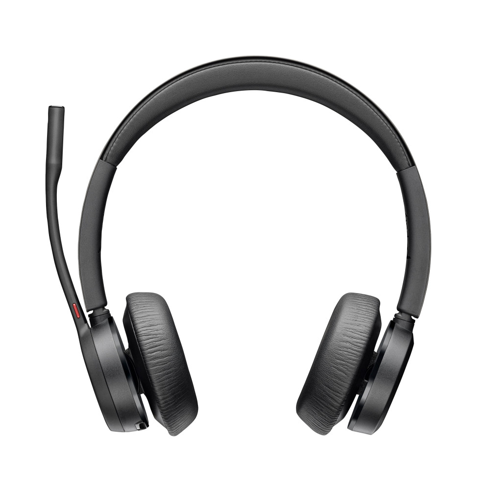 HP Poly Cuffie Poly Voyager 4320-M certificate per Microsoft Teams + dongle BT700 + supporto per ricarica
