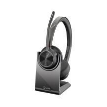 HP Poly Cuffie Poly Voyager 4320-M certificate per Microsoft Teams + dongle BT700 + supporto per ricarica