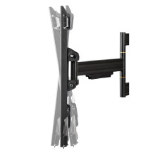 StarTech.com Supporto da Parete per Televisione a Schermo Piatto - Braccio Articolato Multidirezionale Supporto per TV a parete 