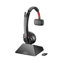 HP Poly Cuffie Poly Savi 8220 Stereo DECT 1880-1900 Mhz Top + base di ricarica