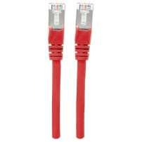 Intellinet 0.5m CAT6a S/FTP cavo di rete Rosso 0,5 m S/FTP (S-STP)