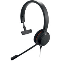 Jabra Evolve 20 Auricolare Cablato A Padiglione Ufficio USB Type-C / USB Type-A Nero