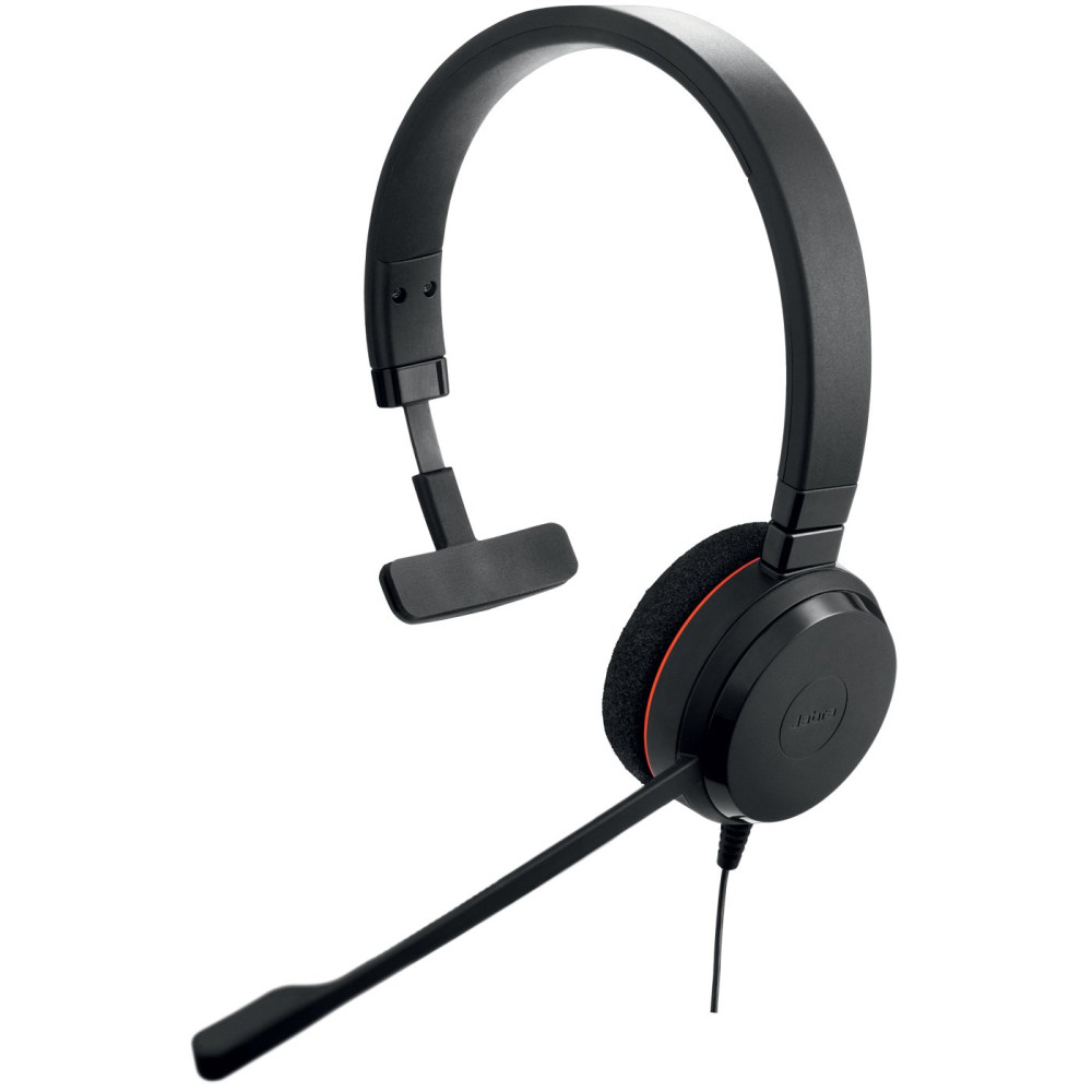 Jabra Evolve 20 Auricolare Cablato A Padiglione Ufficio USB Type-C / USB Type-A Nero