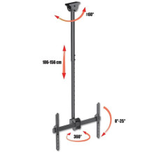 Techly Supporto Telescopico Lungo a Soffitto per TV LED LCD 37-70" (ICA-CPLB 946L)