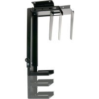 Techly ICA-CS 66 supporto per CPU Porta CPU sotto scrivania Nero
