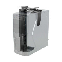 Techly ICA-CS 66 supporto per CPU Porta CPU sotto scrivania Nero