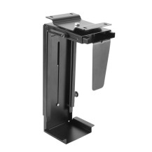 Techly ICA-CS 66 supporto per CPU Porta CPU sotto scrivania Nero