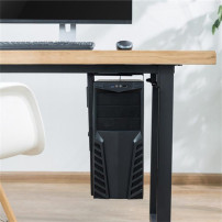 Techly ICA-CS 66 supporto per CPU Porta CPU sotto scrivania Nero