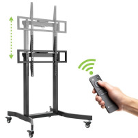 Techly Supporto TV Motorizzato Regolabile per TV da 55-100" con Telecomandato