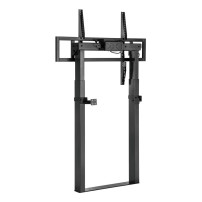 Techly Supporto TV Motorizzato da Parete con Altezza Regolabile per TV da 55-100" con Telecomando