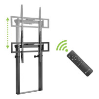 Techly Supporto TV Motorizzato da Parete con Altezza Regolabile per TV da 55-100" con Telecomando