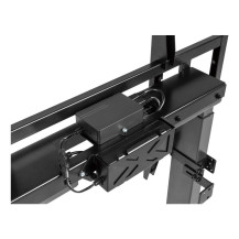 Techly Supporto TV Motorizzato da Parete con Altezza Regolabile per TV da 55-100" con Telecomando