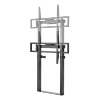 Techly Supporto TV Motorizzato da Parete con Altezza Regolabile per TV da 55-100" con Telecomando
