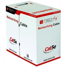 Techly Matassa F/UTP Cavo Cat.5E CCA 305m Rigido da Esterno Nero ITP8-RIS-0305LO