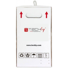 Techly Matassa F/UTP Cavo Cat.5E CCA 305m Rigido da Esterno Nero ITP8-RIS-0305LO