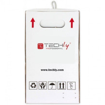 Techly ITP-C6F-FL cavo di rete Grigio 305 m Cat6 F/UTP (FTP)