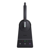 Yealink WH64 Mono UC Auricolare Wireless A Padiglione Ufficio USB tipo-C Bluetooth Nero