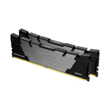 Kingston Technology FURY 32GB 3600MT/s DDR4 CL16 DIMM (Kit da 2) 2RX8 Renegade Black