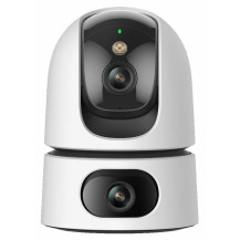 Imou mou Ranger DUAL 10MP (5MP+5MP) Telecamera WiFi Interno con Doppia Lente, 360°PTZ Telecamera da Interno, Rilevamento Umano, 