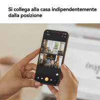 Imou mou Ranger DUAL 10MP (5MP+5MP) Telecamera WiFi Interno con Doppia Lente, 360°PTZ Telecamera da Interno, Rilevamento Umano, 