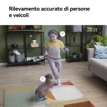 Imou mou Ranger DUAL 10MP (5MP+5MP) Telecamera WiFi Interno con Doppia Lente, 360°PTZ Telecamera da Interno, Rilevamento Umano, 