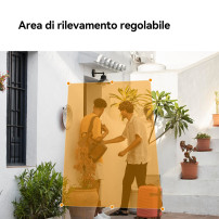 Imou Crusier DUAL 10MP (5MP+5MP) Telecamera Wi-Fi Esterno Doppio Obiettivo, 360°PTZ Videocamera Sorveglianza Esterno con Visione