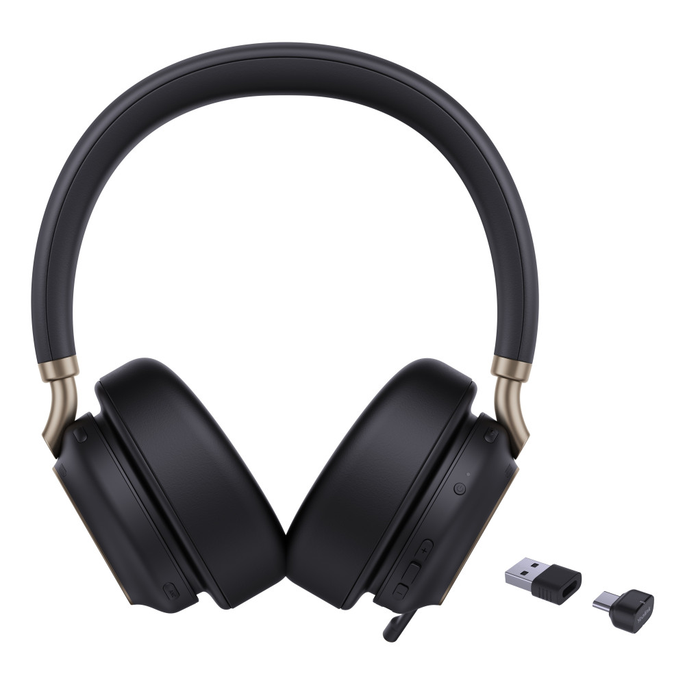 Yealink BH76 Plus Teams USB-C/A Auricolare Wireless A Padiglione Musica e Chiamate USB Type-C / USB Type-A Bluetooth Nero