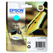 EPSON T16 CIANO (C13T16224010) - CARTUCCIA ORIGINALE EPST1622