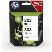 HP 303 2-PACK (3YM92AE) - BLACK + TRI-COLOR - CARTUCCIA ORIGINALE HP3YM92AE