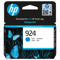 HP 924 CIANO (4K0U3NE) - CARTUCCIA ORIGINALE HP4K0U3NE