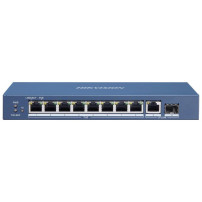 HIKVISION DS-3E0510P-E/M - UNMANAGED SWITCH 8PT POE GIGABIT + 1PT SFP + 1PT UPLINK HIKDS-3E0510P-E/M