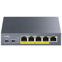 CUDY GS105P - SWITCH 5 PT GIGABIT POE+ 36W CUDGS105P