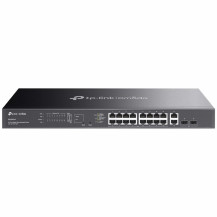 OMADA (TP-LINK) ES220GMP - SWITCH EASY MANAGED 20 PT LAN GIGABITCON 16 PT POE+ - MONT. RACK 1U 19"" TPLES220GMP