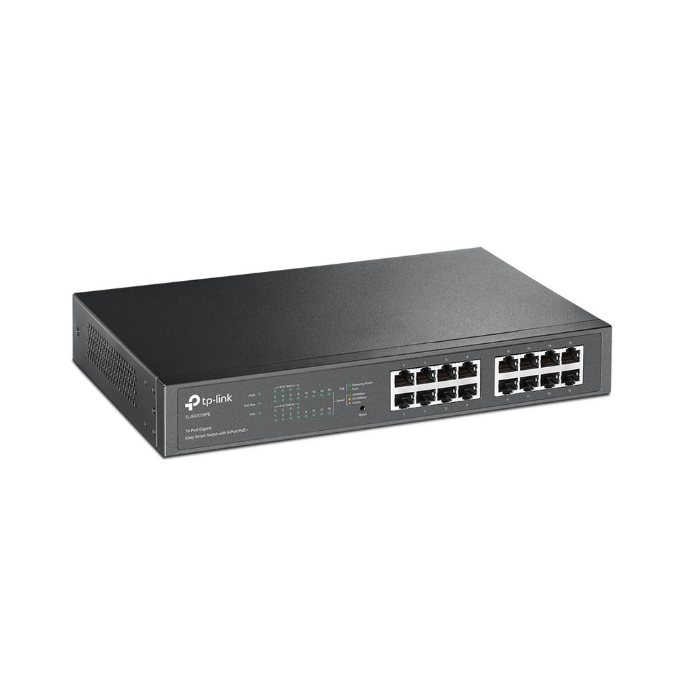 TP-LINK TL-SG1016PE - SWITCH 16 PORTE 10/100/1000 - 8 PORTE POE+ TPLTLSG1016PE