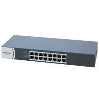 HIKVISION DS-3E0516R-O - DESKTOP SWITCH 16 PT 10/100/1000M RJ45 CASE METALLO - SOHO HIKDS-3E0516R-O