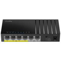 CUDY FS106P - SWITCH 6-PORT 10/100M POE+ 36W CUDFS106P