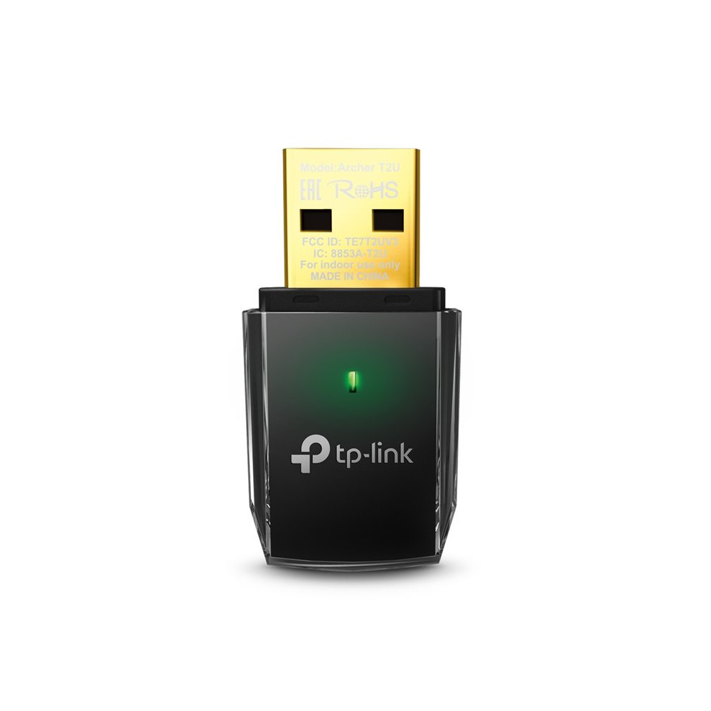 TP-LINK ARCHER T2U - ADATTATORE DI RETE USB WIRELESS 600 Mbit/s TPLARCHERT2U