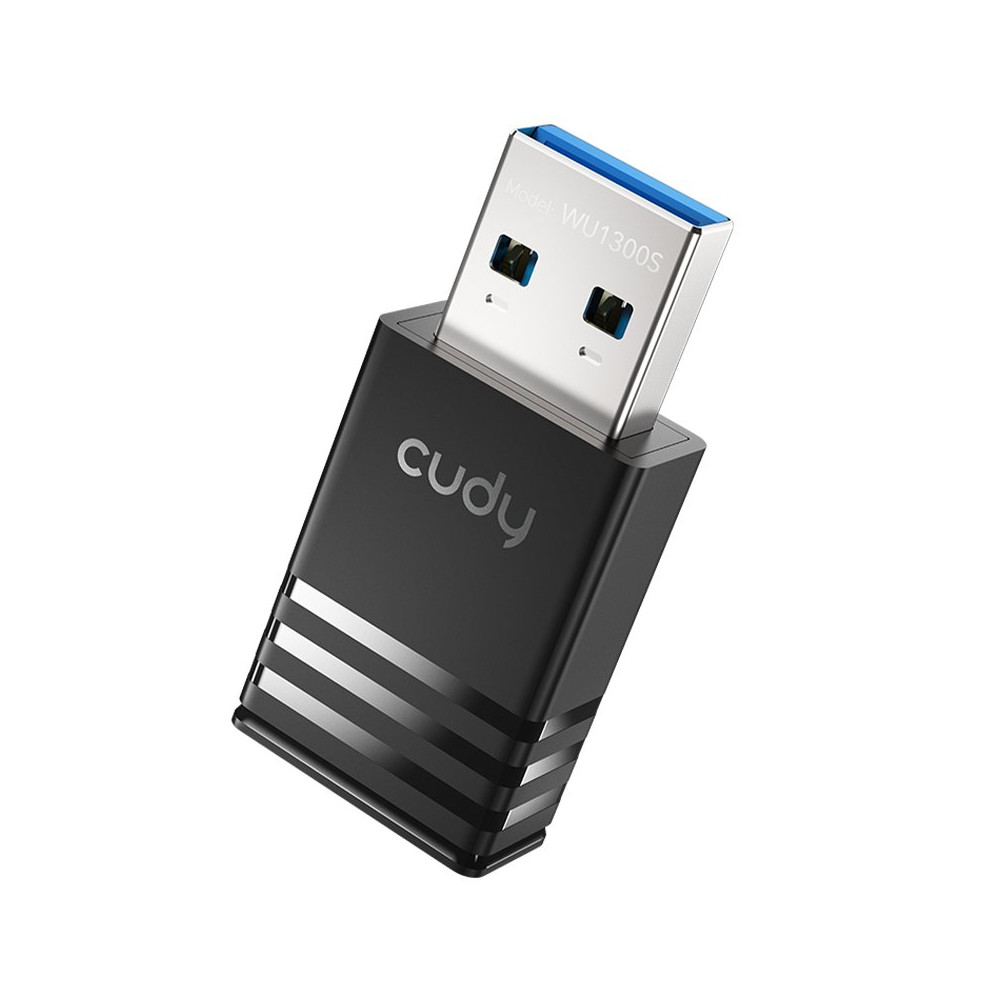 CUDY WU1300S - ADATTATORE DI RETE USB 3.0 AC1300 WI-FI CUDWU1300S