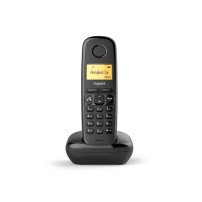 GIGASET A270 (NERO) - TELEFONO CORDLESS - FUNZIONE SVEGLIA SIEA270BK