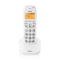 BRONDI BRAVO BRIGHT (BIANCO) - TELEFONO CORDLESS SINGOLO - AUDIO AMPLIFICATO - VIVAVOCE BROBRAVOBRIGHTW