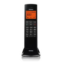 BRONDI LEMURE (NERO) - TELEFONO CORDLESS SINGOLO - VIVAVOCE BROLEMUREBK