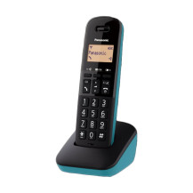 PANASONIC KX-TGB610JT (NERO/AZZURRO) - TELEFONO CORDLESS - IMPUGNATURA ANTISCIVOLO - AUTONOMIA IN CHIAMATA 18H PANKXTGB610BK/BL