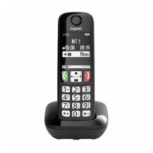 GIGASET E270 (NERO) - TELEFONO CORDLESS SENIOR - VIVAVOCE - TASTI GRANDI SIEE270BK