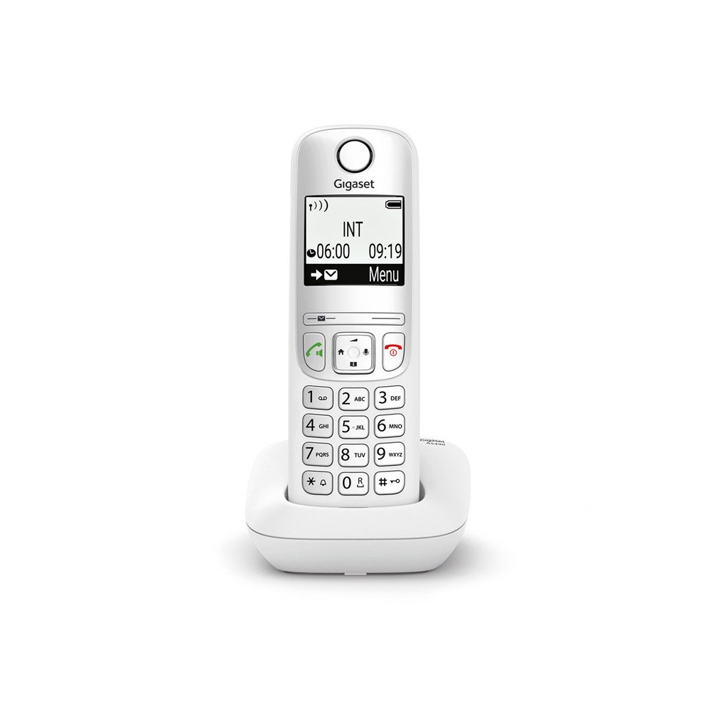 GIGASET AS490 (BIANCO) - TELEFONO CORDLESS - VIVAVOCE SIEAS490W
