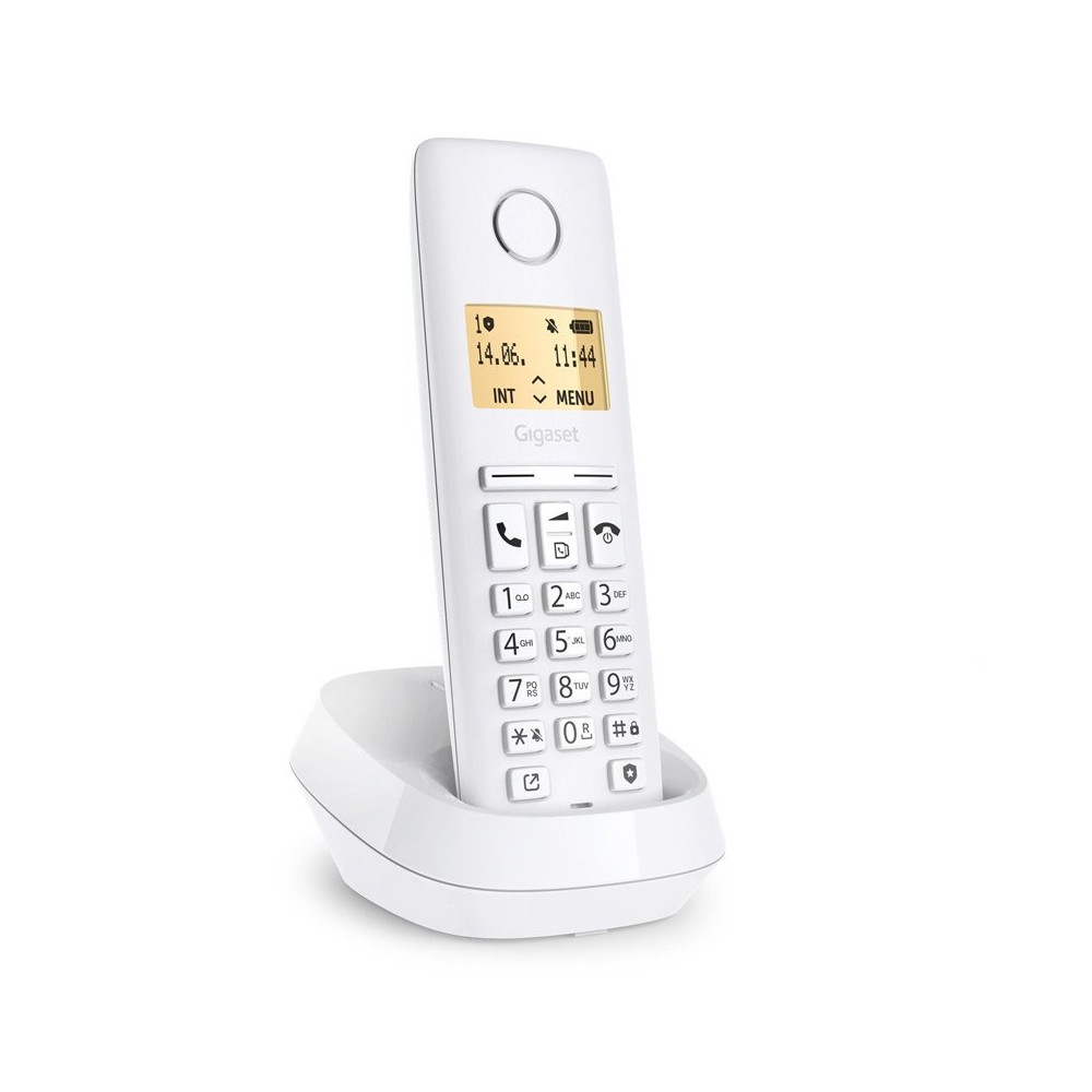 GIGASET PURE 100 (BIANCO) - TELEFONO CORDLESS SINGOLO SIEPURE100W